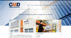 Desktop Screenshot of cmdglobal.com.br